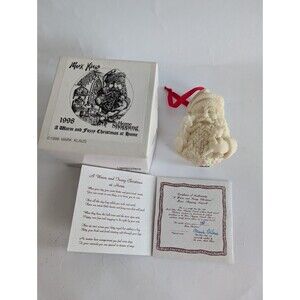 Mark Klaus Christmas Ornament  “A Warm & Fuzzy Christmas at Home” Dog Cat